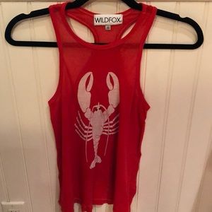 Wildfox lobster tank